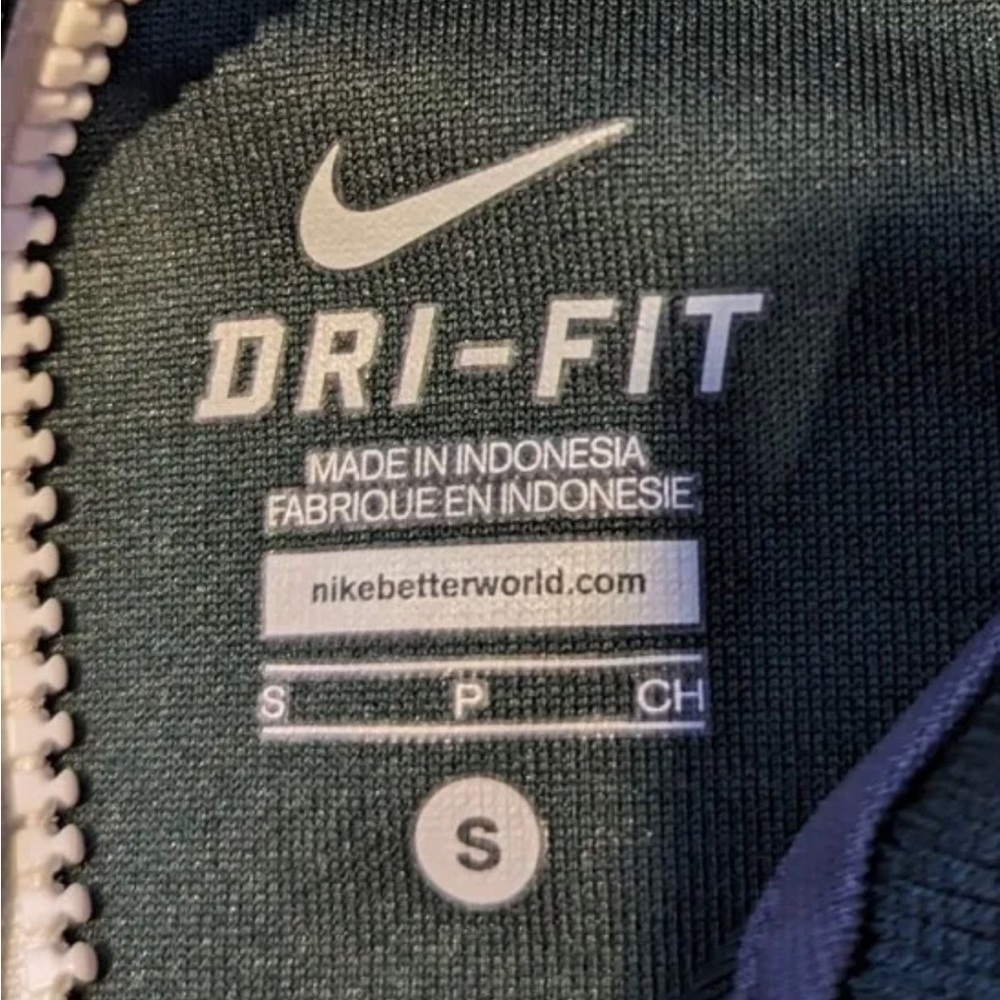 MSU Michigan State Spartans Nike Dri Fit Track Jacket Women’s Small S